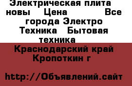 Электрическая плита,  новы  › Цена ­ 4 000 - Все города Электро-Техника » Бытовая техника   . Краснодарский край,Кропоткин г.